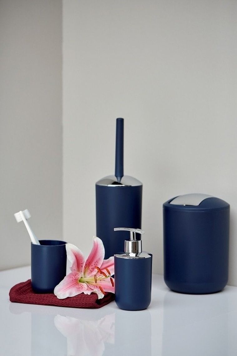 Kosz na śmieci, Brasil, granatowy, 2 l