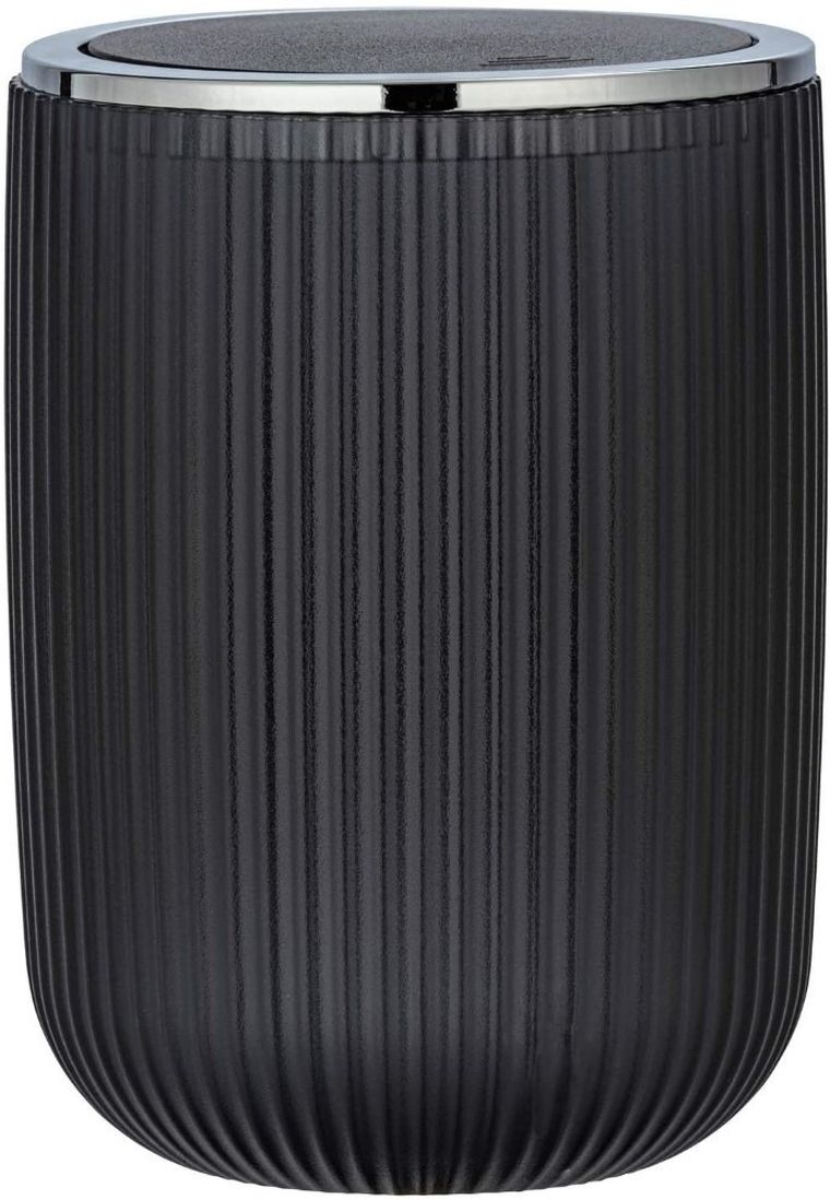 Kosz na śmieci do łazienki, Agropoli, 20 cm, szary