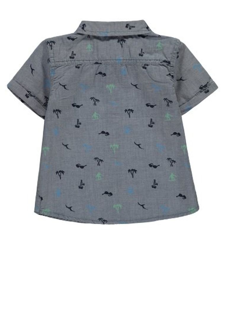 Koszula chłopięca z krótkim rękawem, mix, Kanz