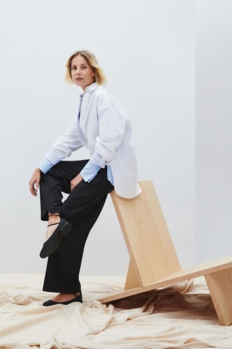 Koszula damska, biała, Moodo