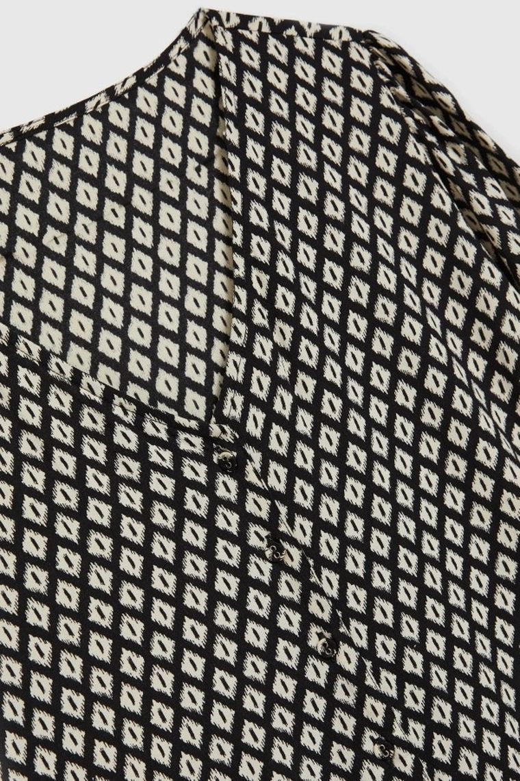 Koszula damska, czarna, Moodo