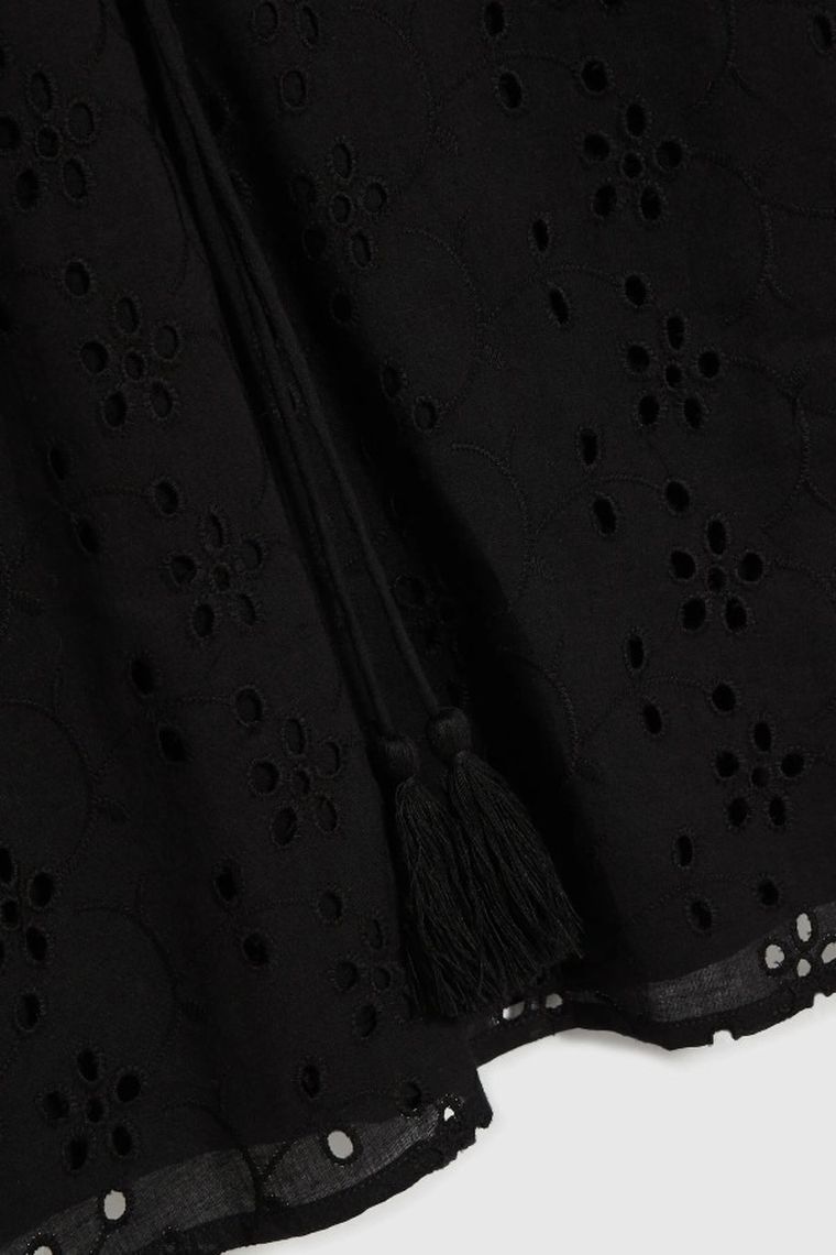 Koszula damska, czarna, Moodo