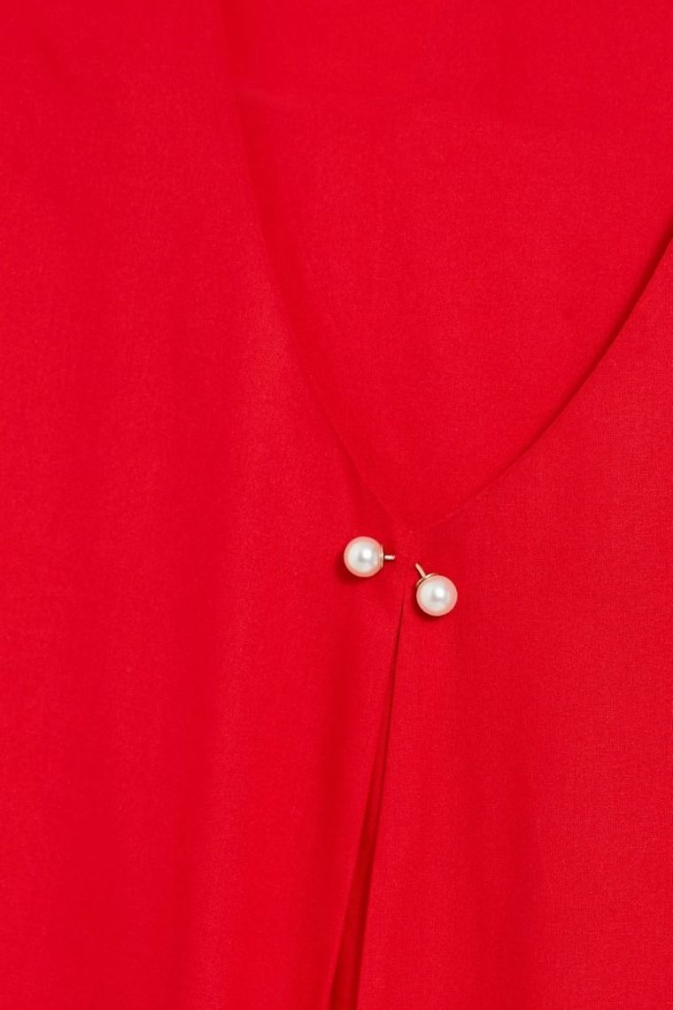 Koszula damska, czerwona, Moodo