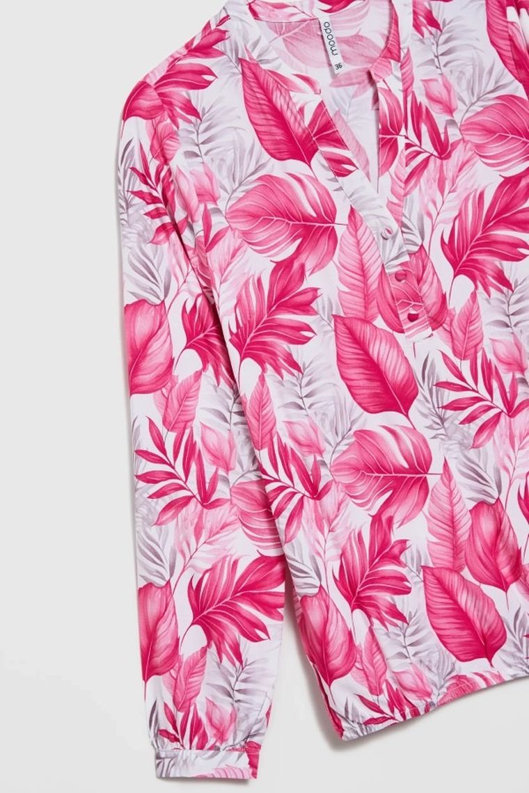 Koszula damska, różowa, Moodo