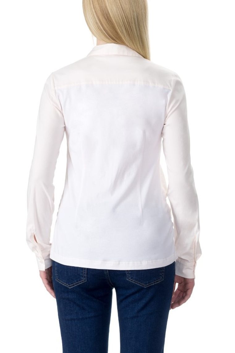 Koszula damska z długim rękawem, ciążowa, beżowa, Bellybutton