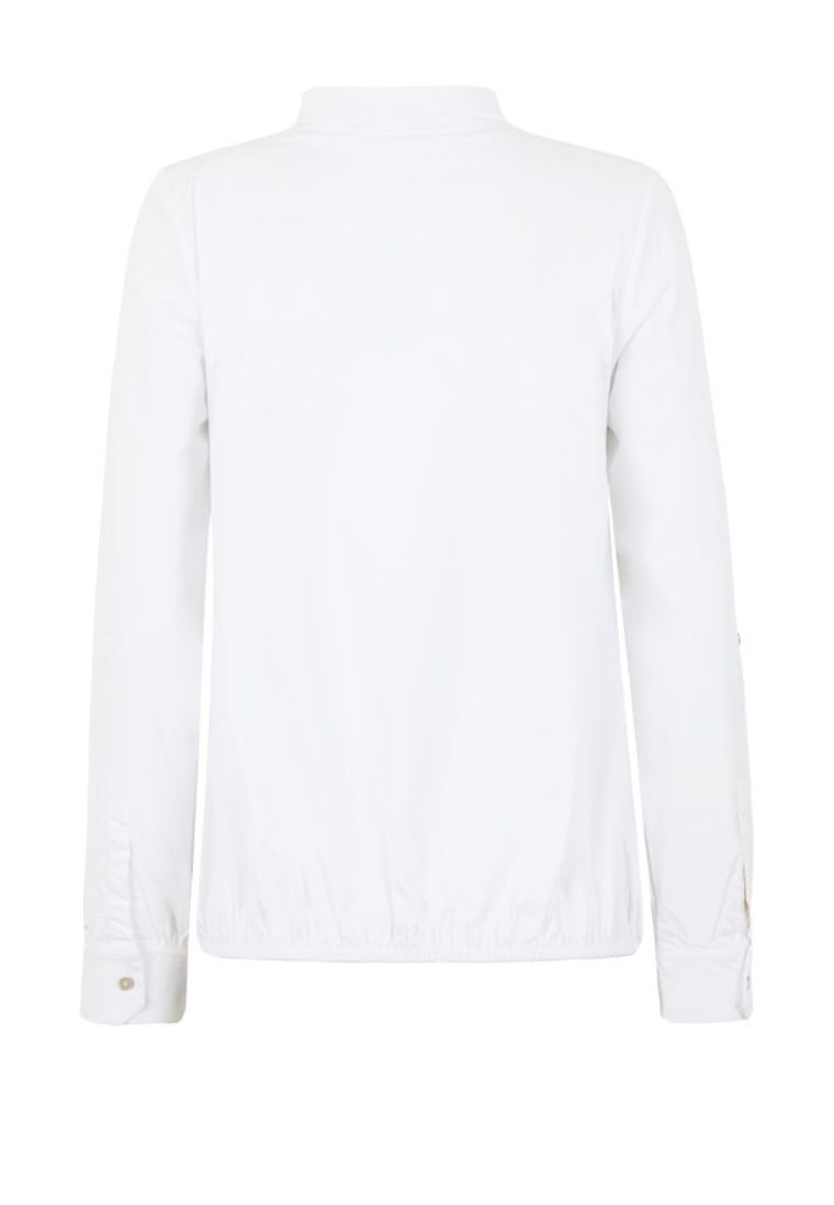 Koszula damska z długim rękawem, ciążowa, biała, Bellybutton