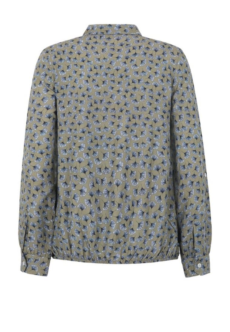 Koszula damska z długim rękawem, ciążowa, khaki, Bellybutton