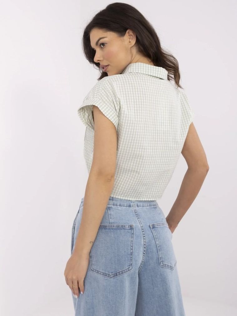 Koszula damska z krótkim rękawem, mix, Vinceotto