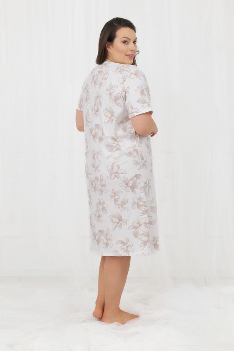 Koszula nocna damska, biała, Empira, Italian Fashion