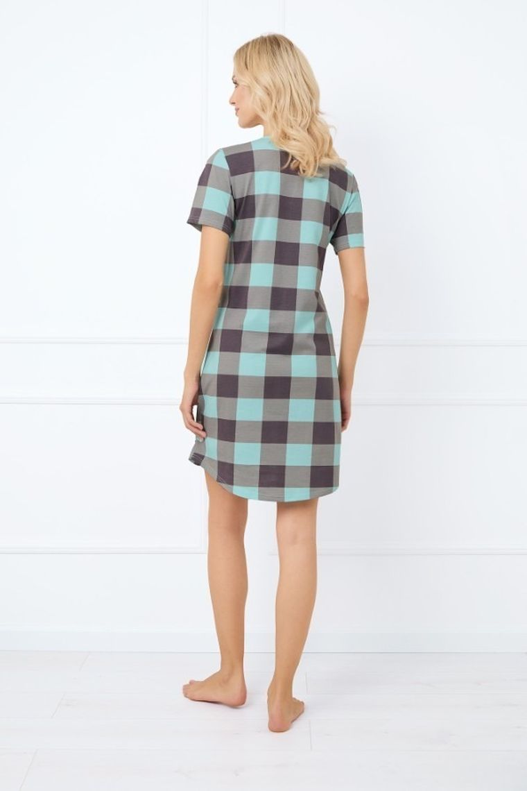 Koszula nocna damska z krótkim rękawem, mix, Italian Fashion