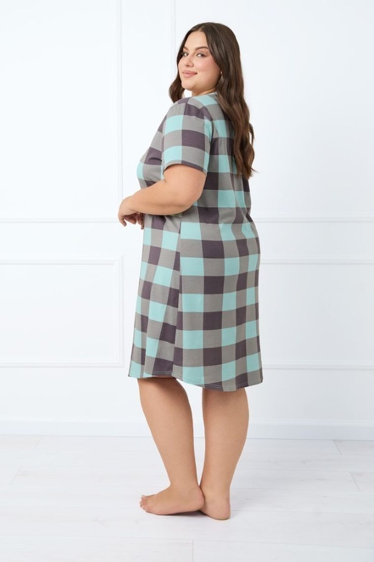 Koszula nocna damska z krótkim rękawem, plus size, mix, Italian Fashion