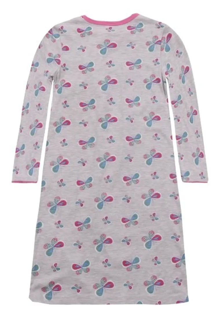 Koszula nocna dziewczęca z długim rękawem, mix, Kanz