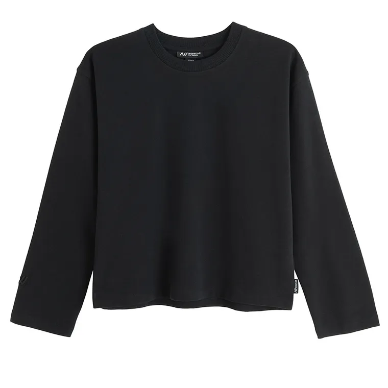 Koszulka z długim rękawem o luźnym kroju NOWEAR