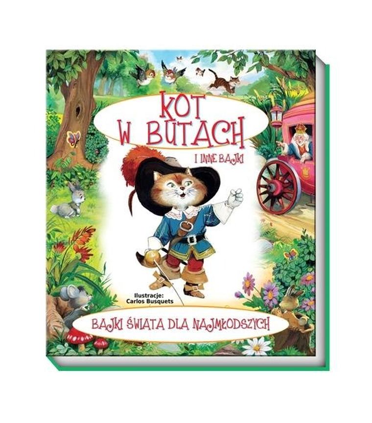 Kot w butach i inne bajki. Bajki świata dla najmłodszych