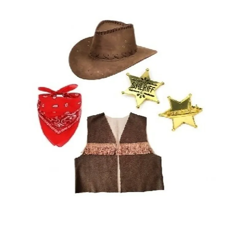 Kowboj, strój dla dzieci, zestaw, 98/104 cm