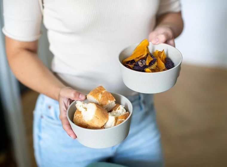 Koziol, Connect, miski, Desert Sand, 400 ml, 2 szt.