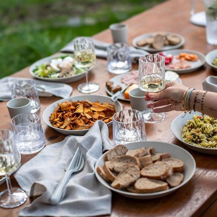 Koziol, Connect, talerz obiadowy, głęboki, 24 cm