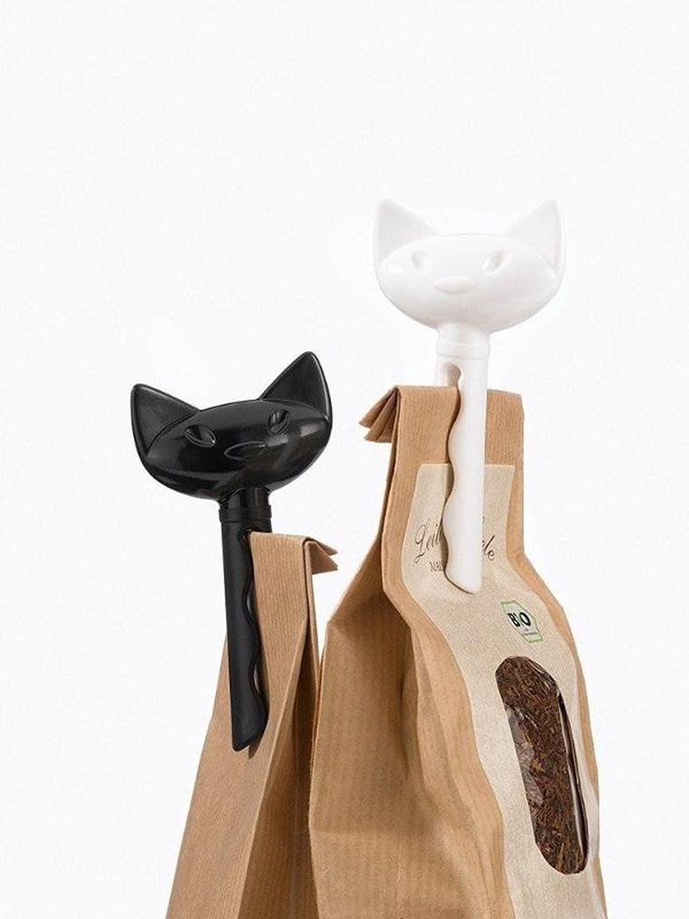 Koziol, klips do zamykania torebek, Miaou, 2 szt.