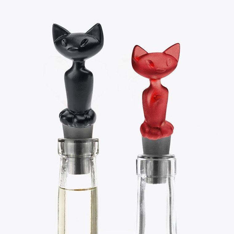 Koziol, korek do wina, Miaou, czarny