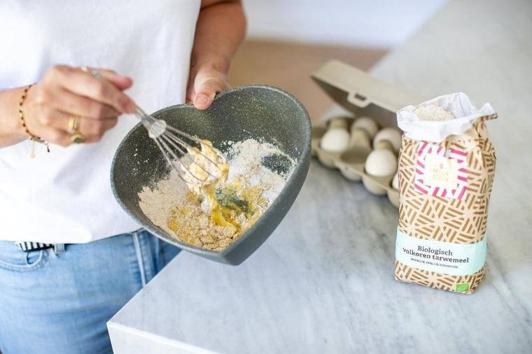 Koziol, miska kuchenna, Herz No. 3, organic nature