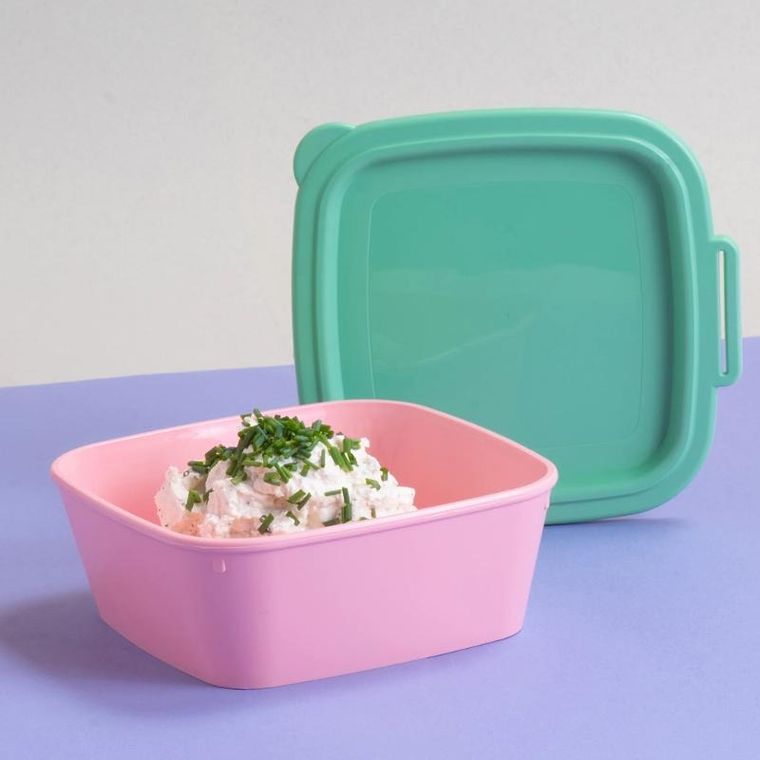 Koziol, miska z pokrywką, Nora Box, 750 ml