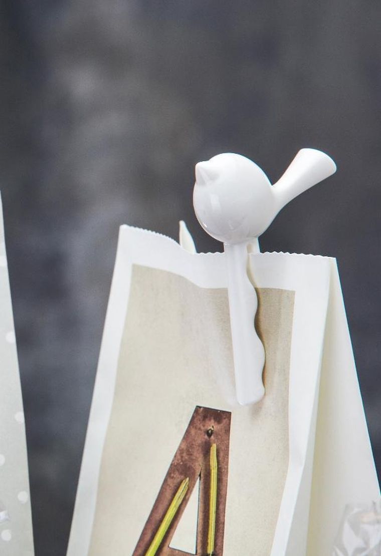 Koziol, Pi:P, klipsy do torebek, czerwono-zielone, 4 szt.