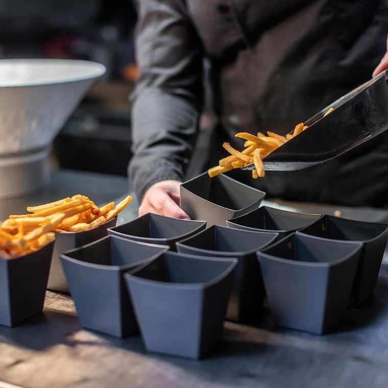 Koziol, pojemnik na frytki, wielorazowy, 300 ml