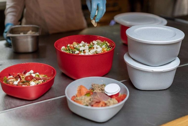 Koziol, pojemnik na żywność z pokrywką, 2L, CONNECTl