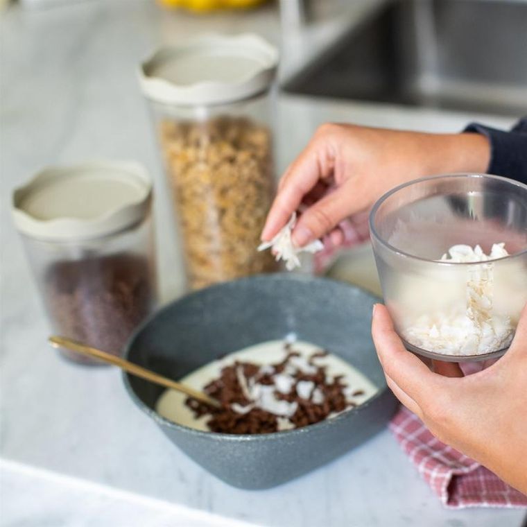 Koziol, pojemnik plastikowy na żywność, Prince M, hermetyczny, 750 ml
