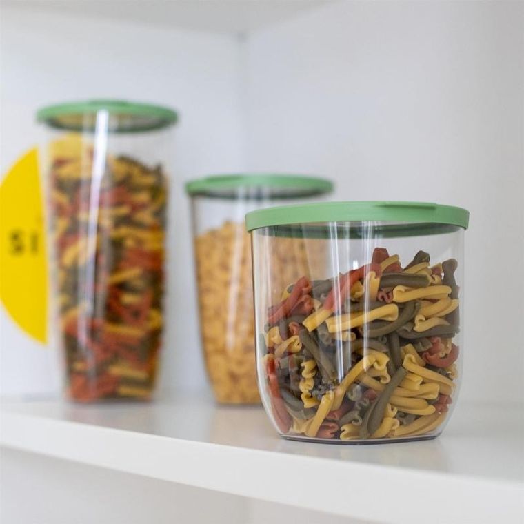 Koziol, pojemnik plastikowy na żywność sypką, Connect, hermetyczny, 1500 ml