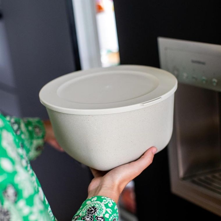 Koziol, pojemnik z pokrywką, Connect 4l, Desert Sand