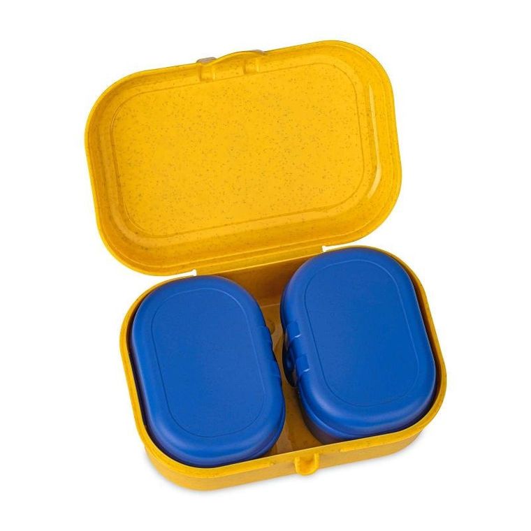 Koziol, SpongeBob, lunchbox z przegródkami, mini, żółty