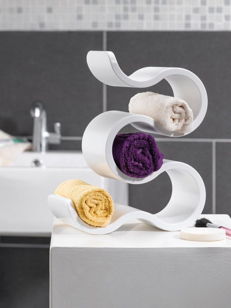 Koziol, stojak na butelki, Boa, biały