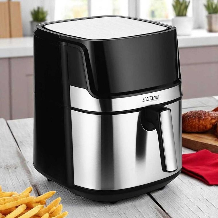 Kraft&dele, frytownica beztłuszczowa, air fryer, 8l, 1850W, KD-4101