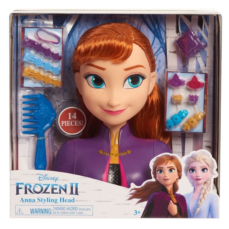 Kraina Lodu 2, Anna, głowa do stylizacji