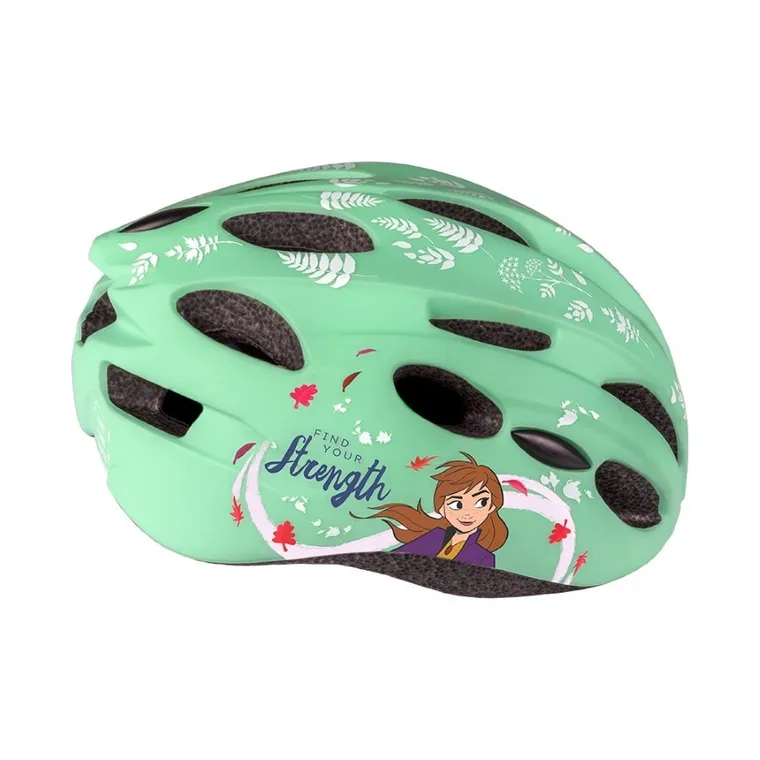 Kraina Lodu 2, kask ochronny, in-mold, mint, rozmiar 52-56 cm