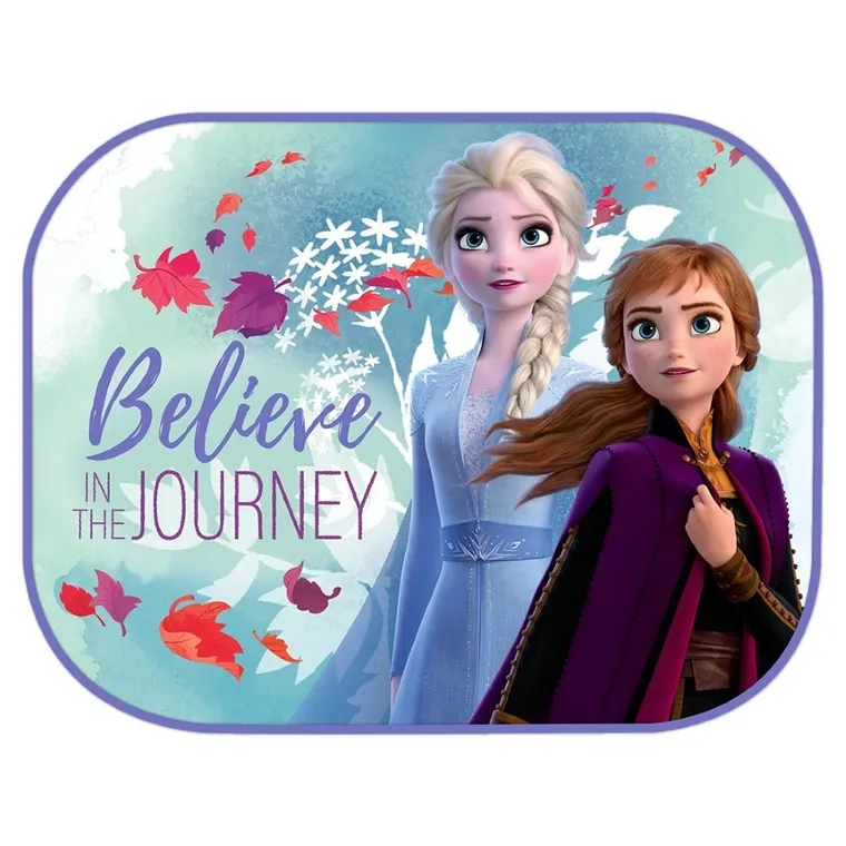 Kraina Lodu 2, zasłonka przeciwsłoneczna na szybę, 44-35 cm, 2 szt.