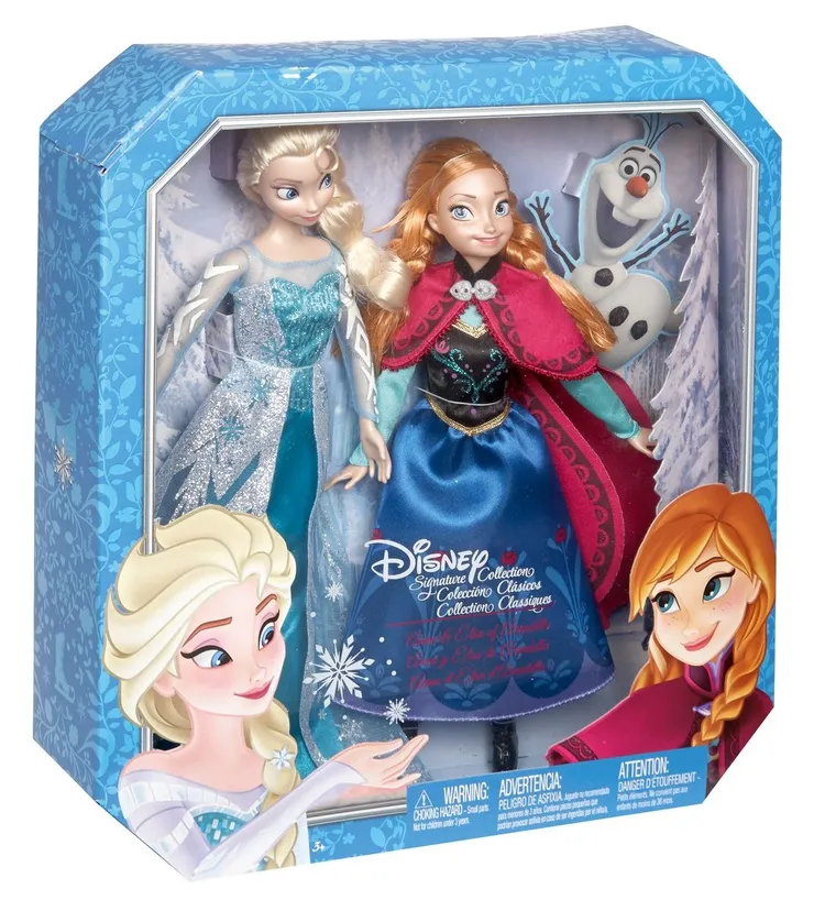 Kraina Lodu, Anna i Elsa, zestaw 2 lalek