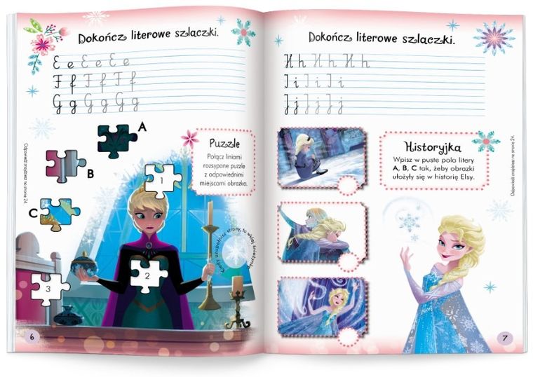 Kraina Lodu. Bawię się i uczę. ABC