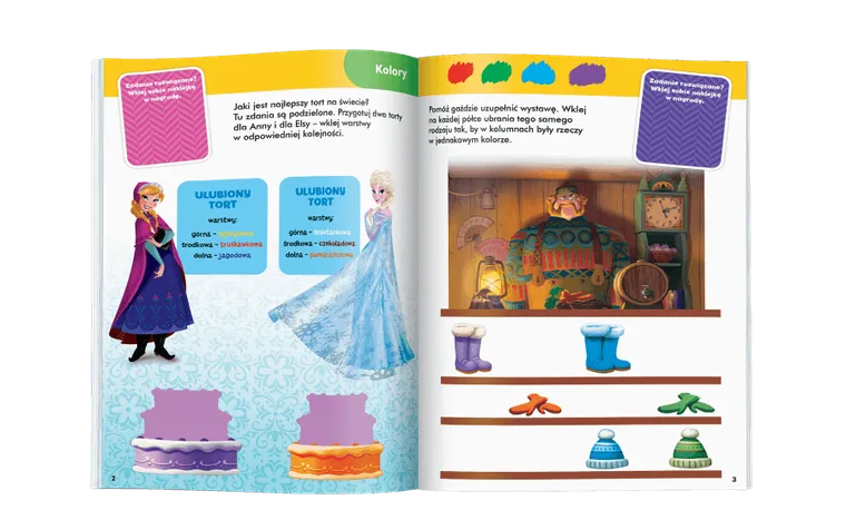 Kraina Lodu. Disney Uczy. Zadania z nagrodami