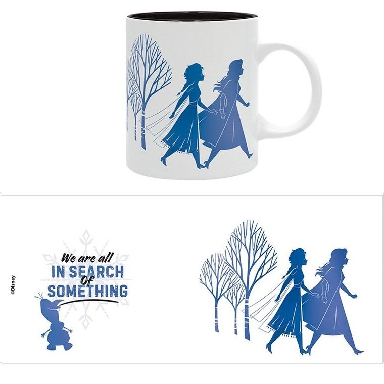 Kraina Lodu, kubek, biały