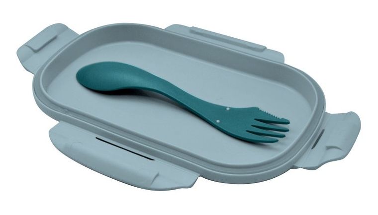 Kraina Lodu, lunchbox + sztućce, 21-14-6 cm