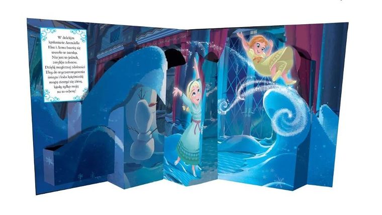 Kraina Lodu. Magiczne rozkładanki