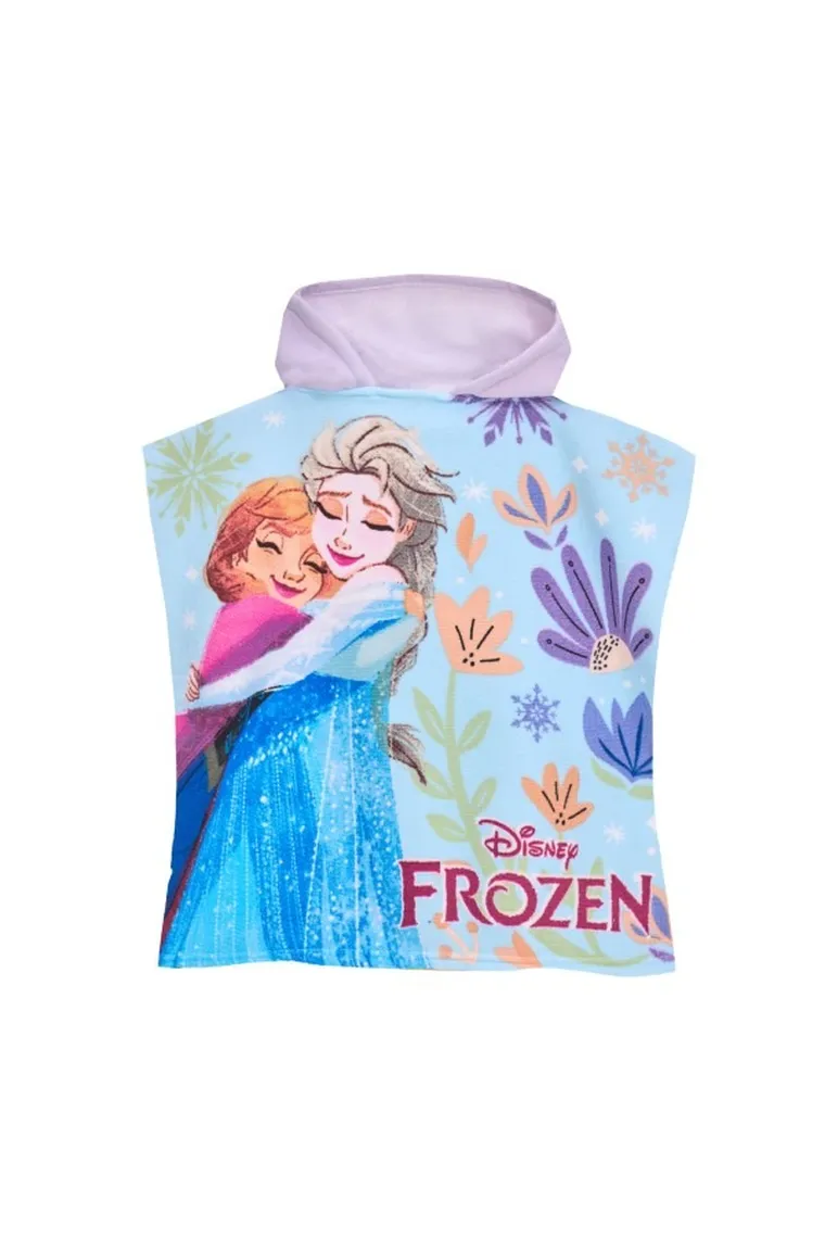 Kraina Lodu, okrycie kąpielowe, ponczo, 50-100 cm