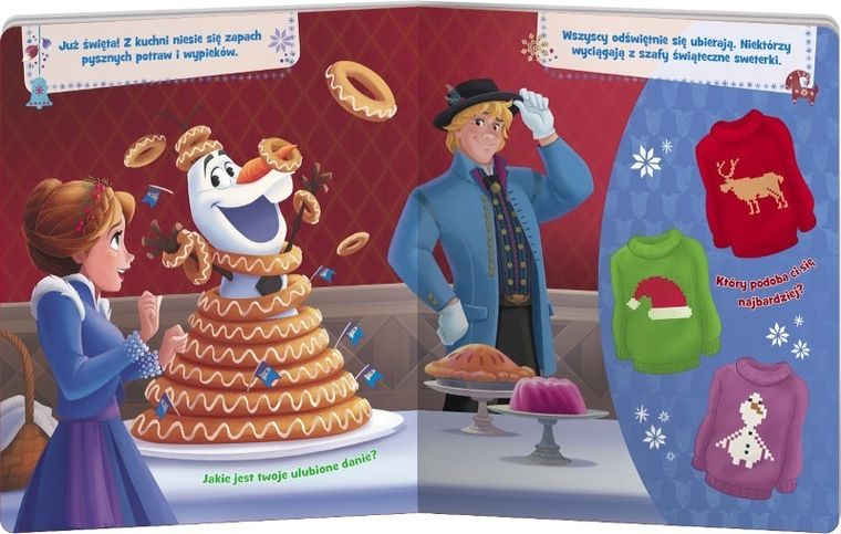 Kraina Lodu. Przygoda Olafa. Magiczna wodna kolorowanka