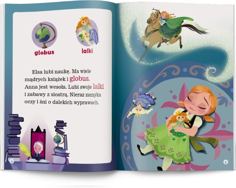 Kraina Lodu. Przygoda z czytaniem.