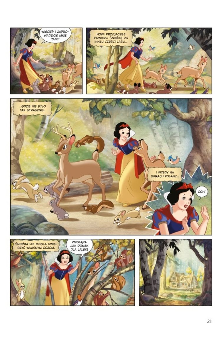 Królewna Śnieżka i siedmiu krasnoludków. Klasyczne baśnie Disneya