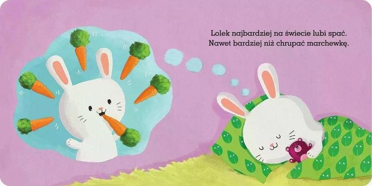 Króliczek Lolek i marchewkowe sny