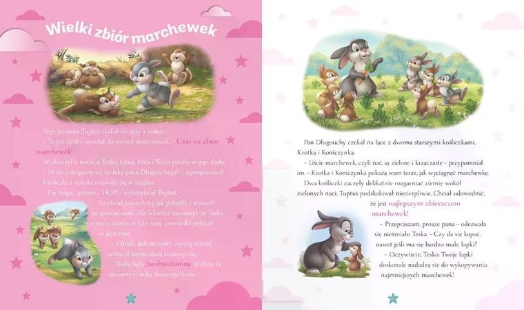 Króliczki Disney. Historyjki na 3 minuty przed snem