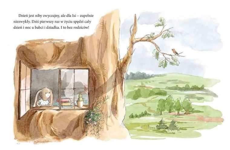 Królisia Isia tęskni za rodzicami